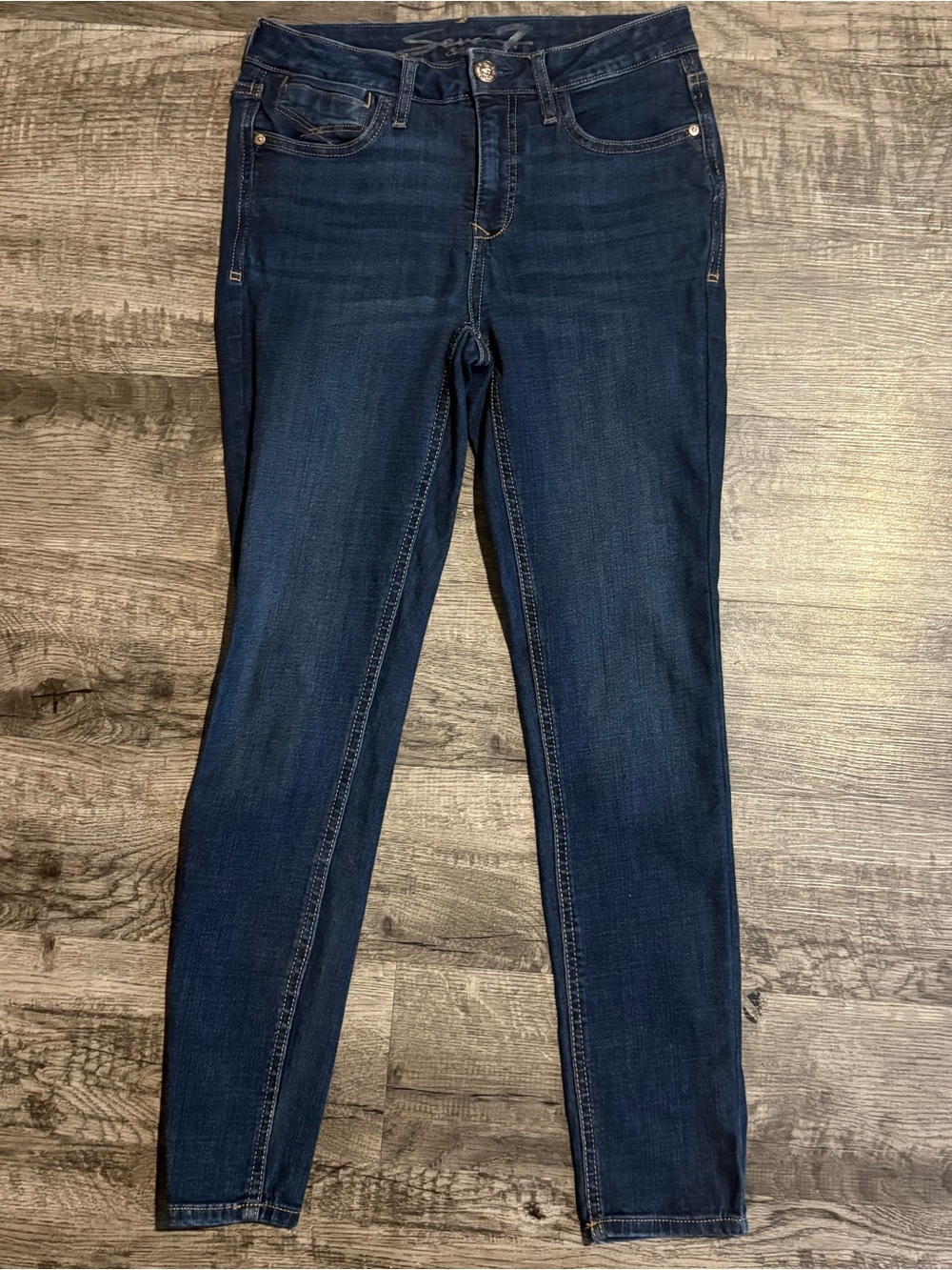 Seven7 Jeans Women’s 4 Blue Bombshell High Rise Skinny